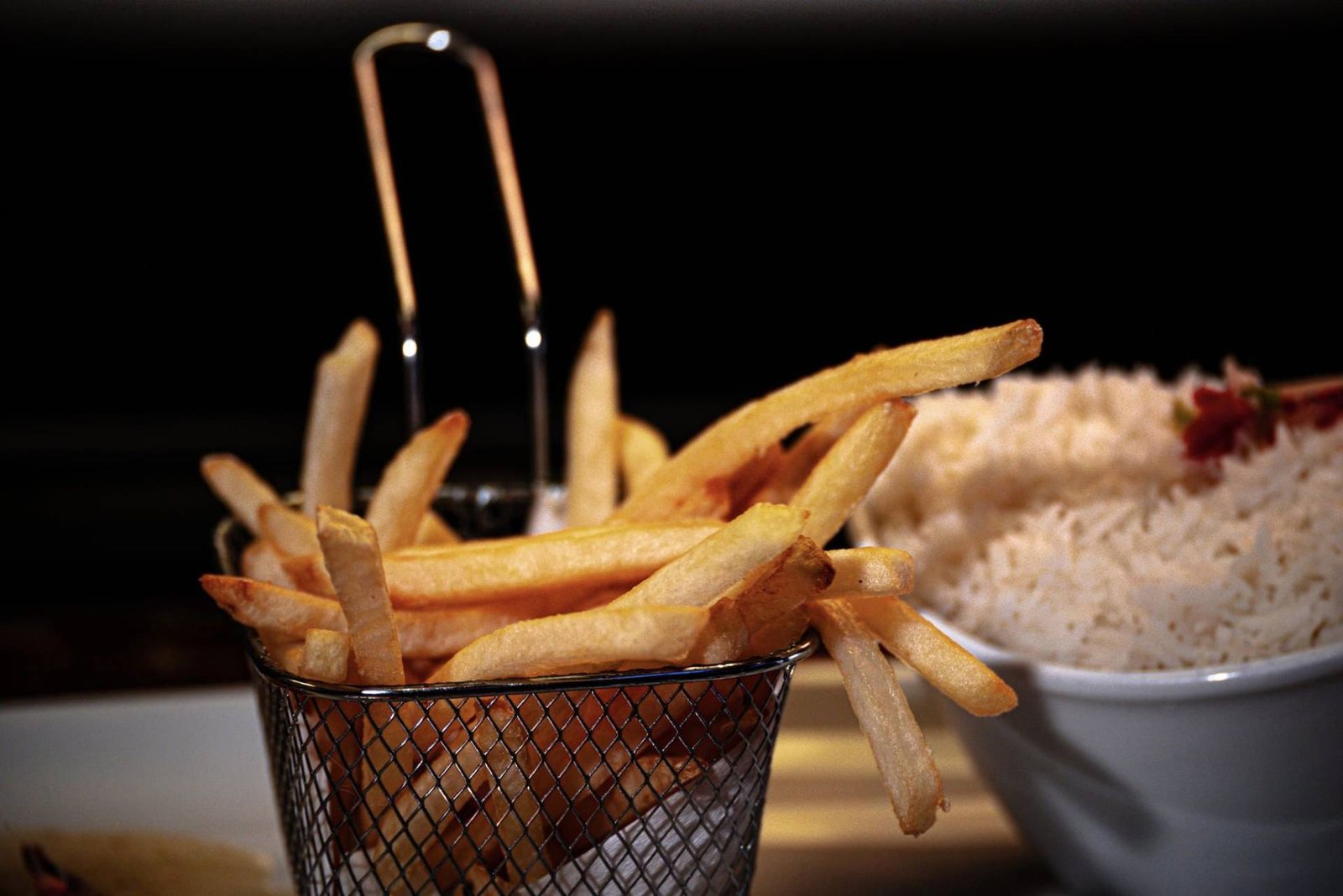 Q'bola Restaurant Papas fritas